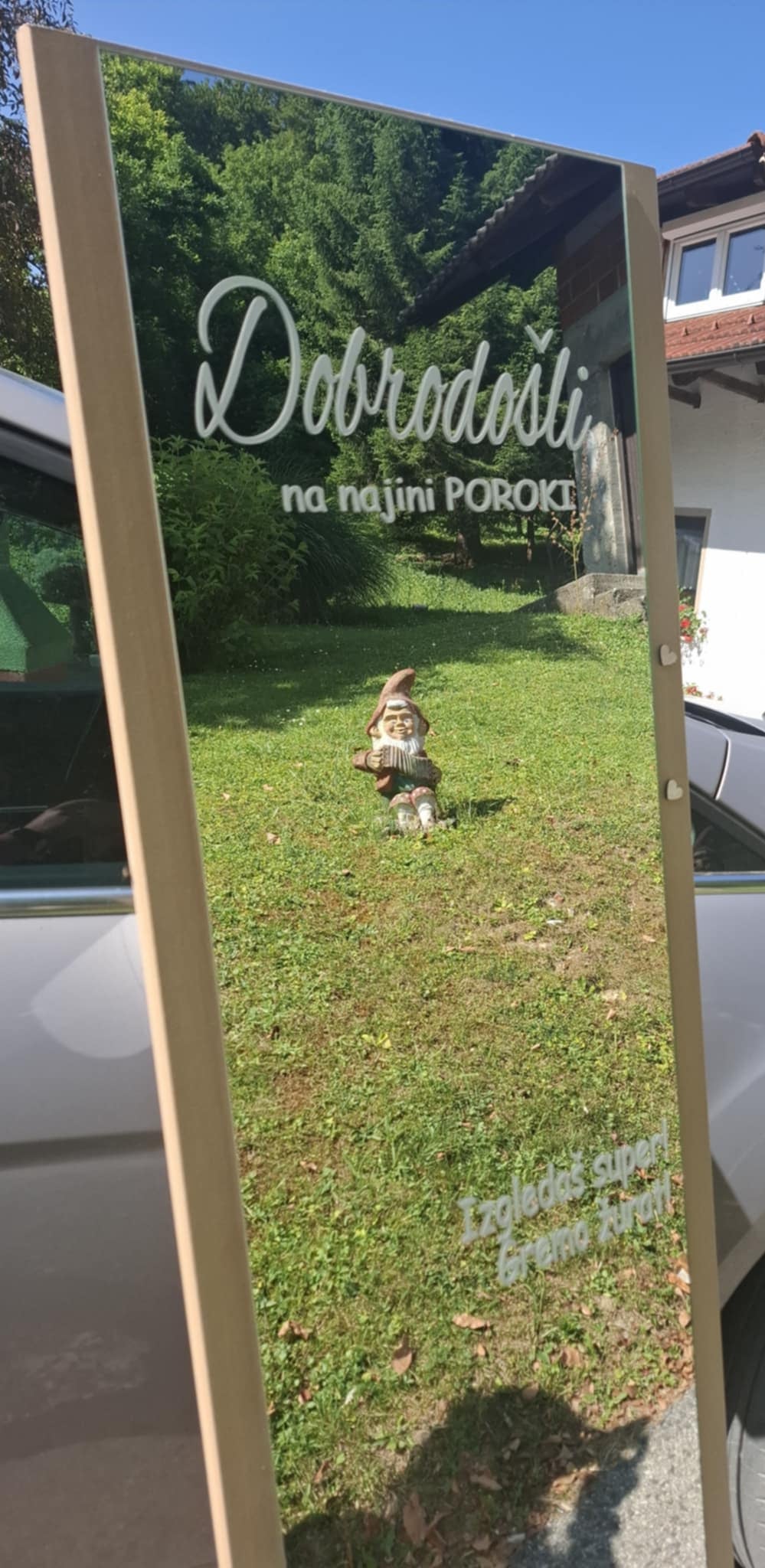 Ogledalo dobrodošli