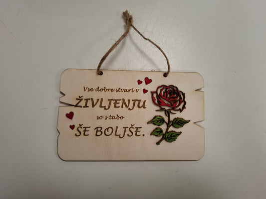 Tablica s posvetilom