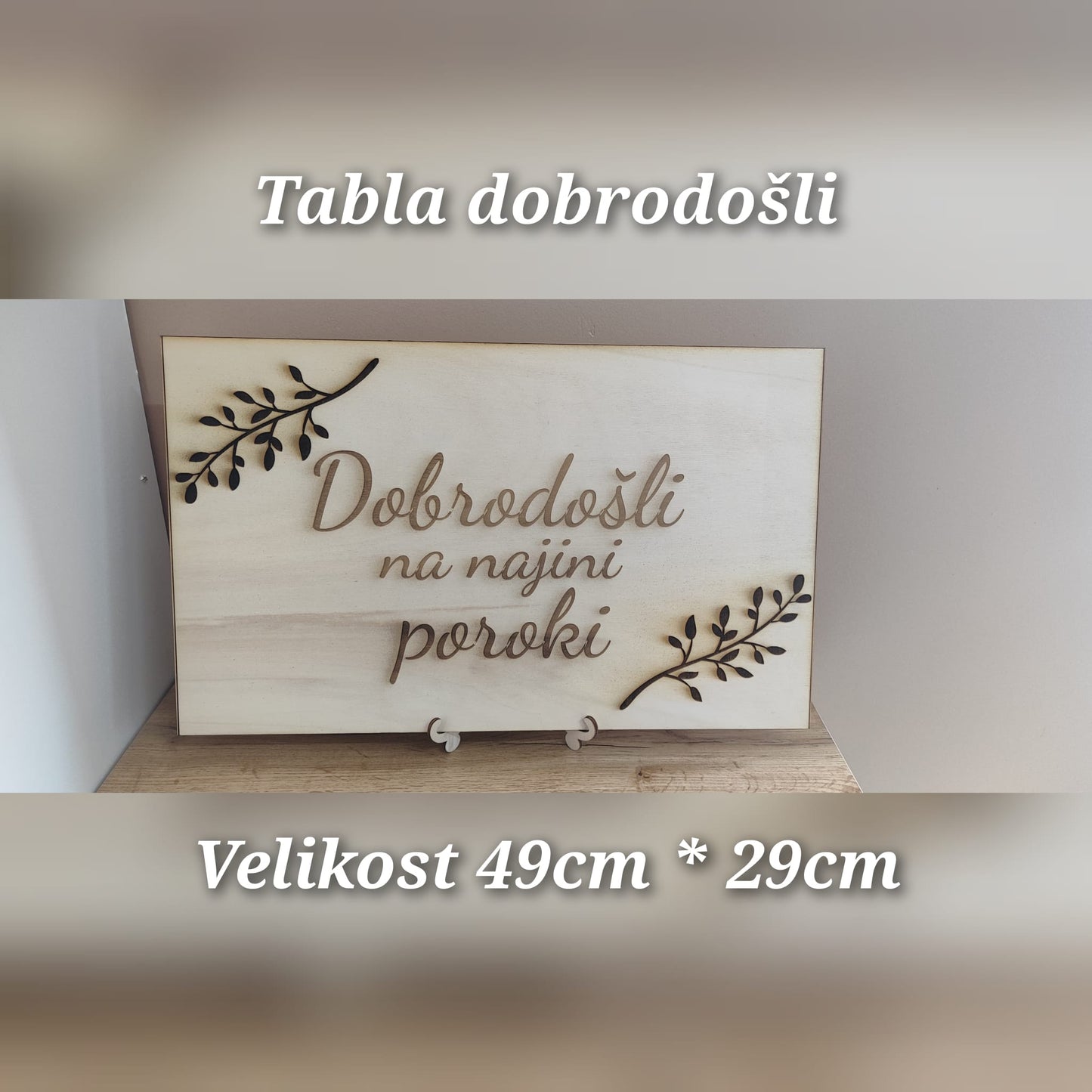 Tabla dobrodošli