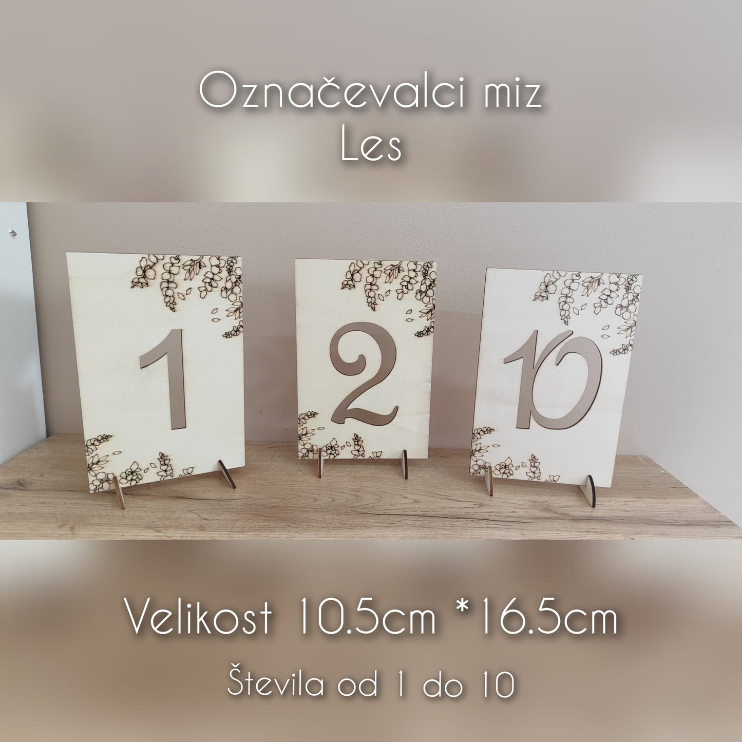 Označevalci miz-les