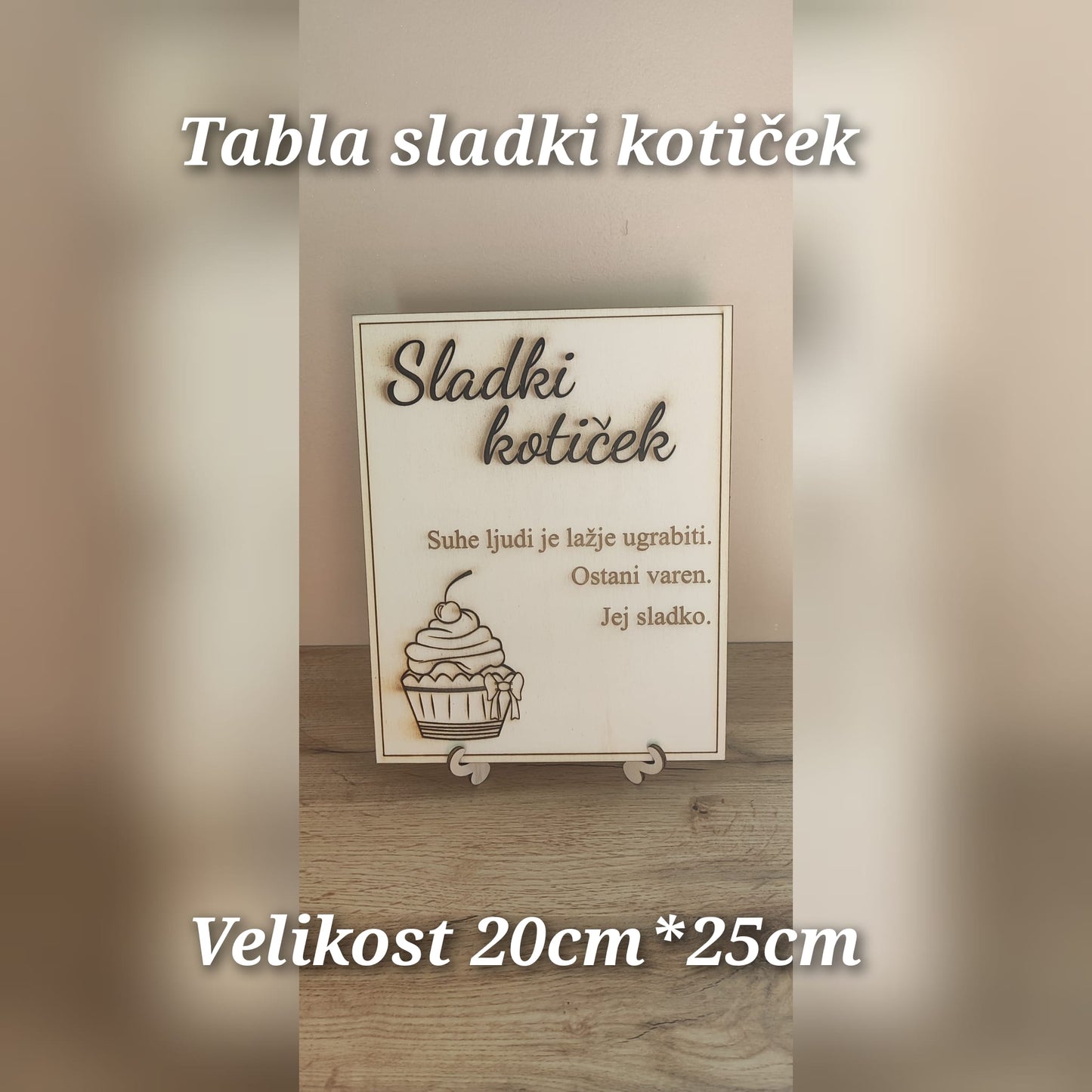Tabla sladki kotiček