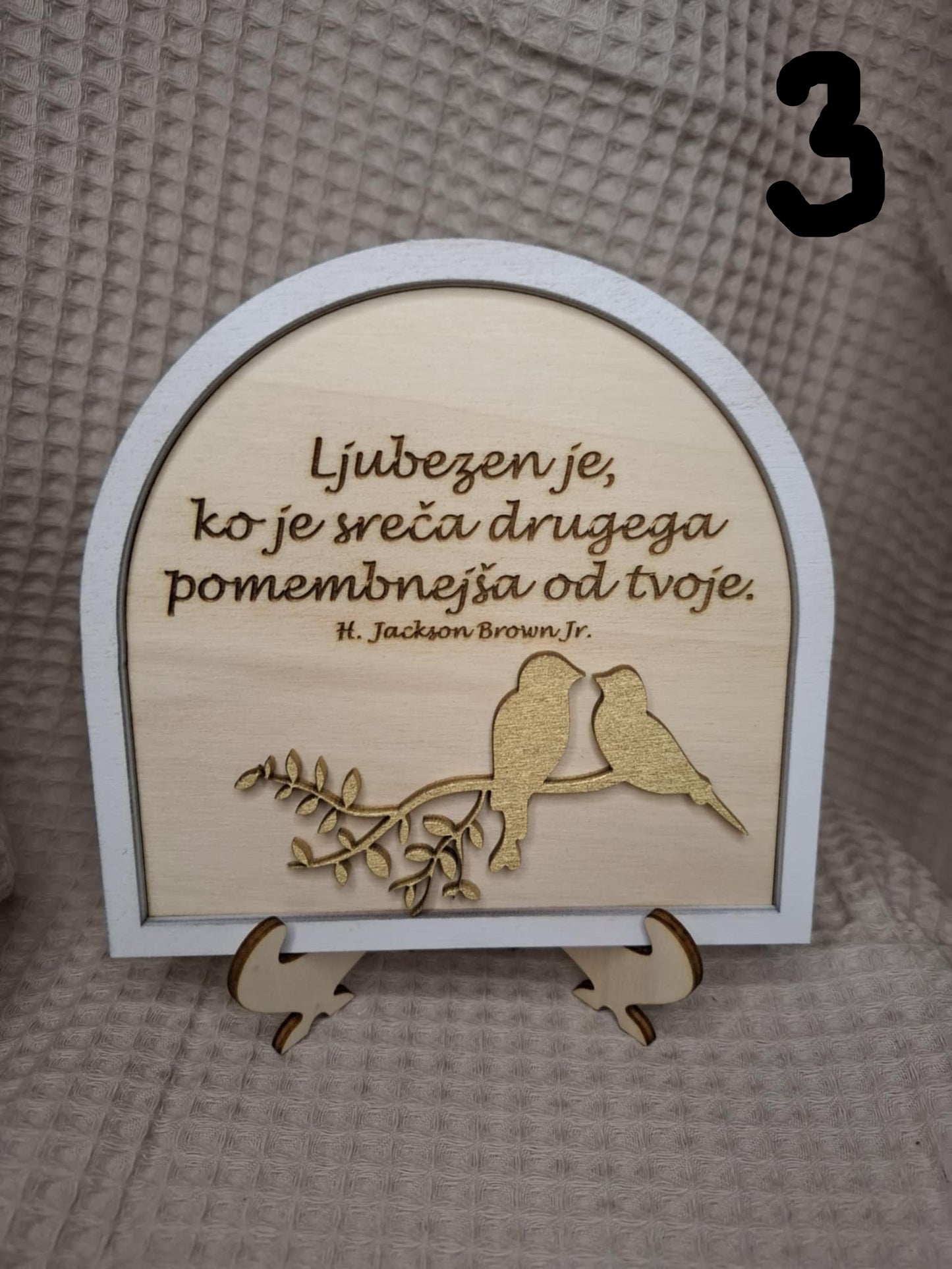 okvir z mislijo- poroka