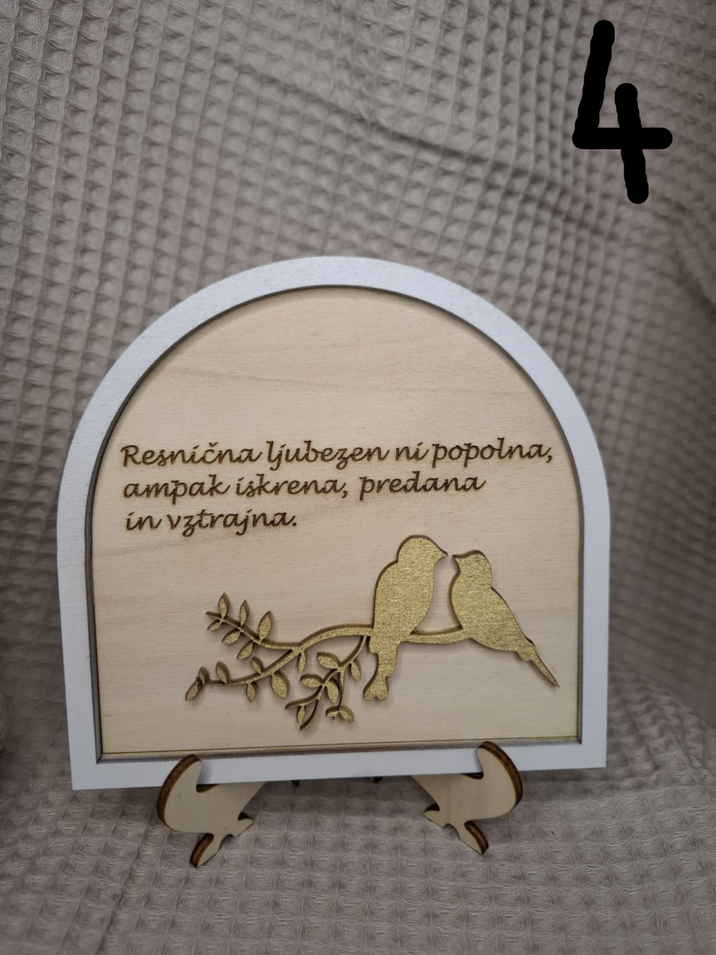 okvir z mislijo- poroka